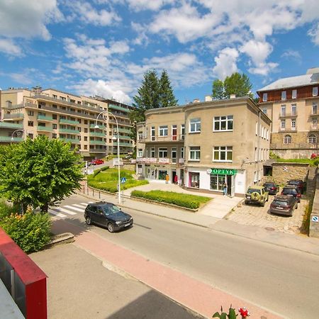 Krynica Apartamenty 100M Duzy Apartament, Salon + 3 Sypialnie Przy Deptaku Kültér fotó